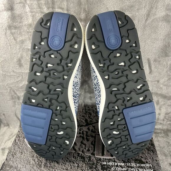 Peter Millar Hyperlight Apollo Sneaker Womens Size 8 Blue / White STM/W LF23EF11 - Picture 10 of 12